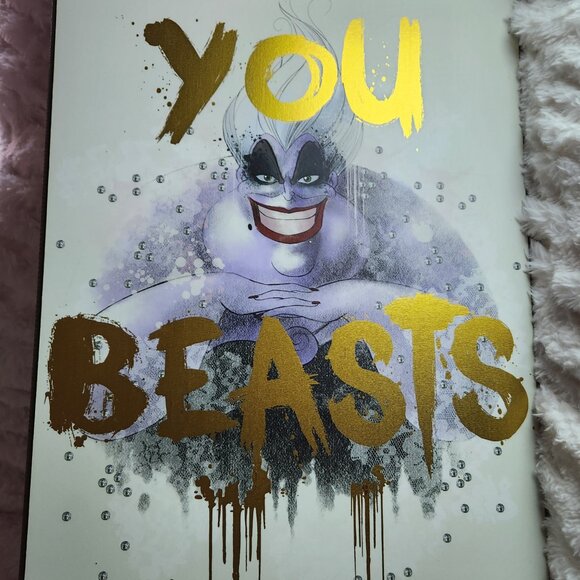 Disney Villains Ursula "You Beasts" (2017) 19¼" x 13" Art Print, Silver Buffalo - Picture 1 of 5